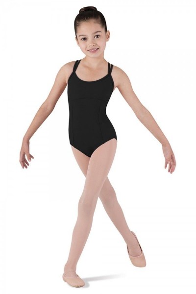 Bloch - Dolly Girl's double cross back camisole leotard