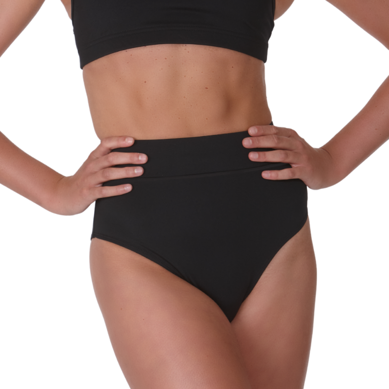 Silky High Waist Dance Briefs