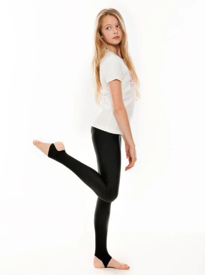 Stirrup Tights Nylon Lycra