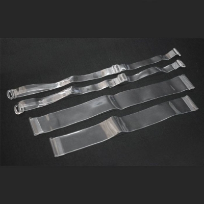 silky clear straps