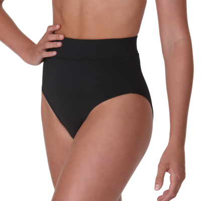 silky high waist dance briefs